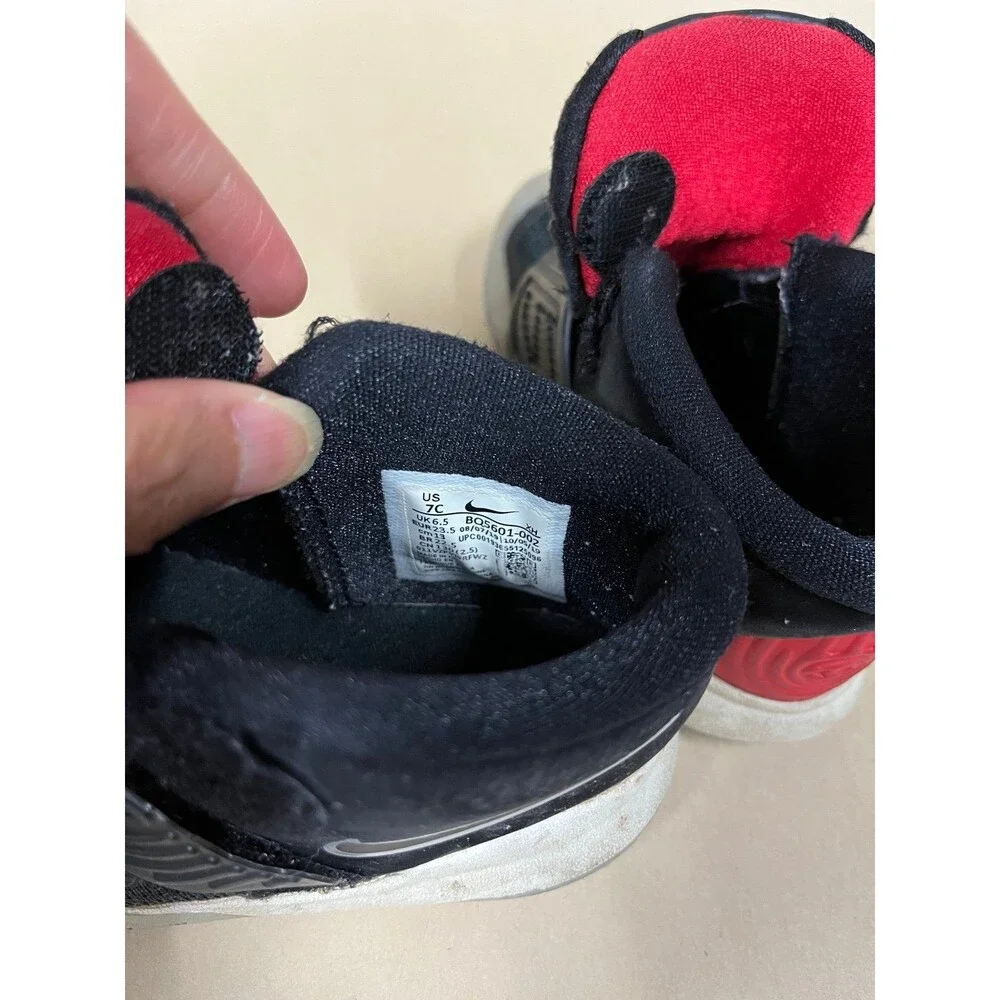 Nike Kyrie 7 toddler boys basketball shoes sneakers black red size‎ 7c
